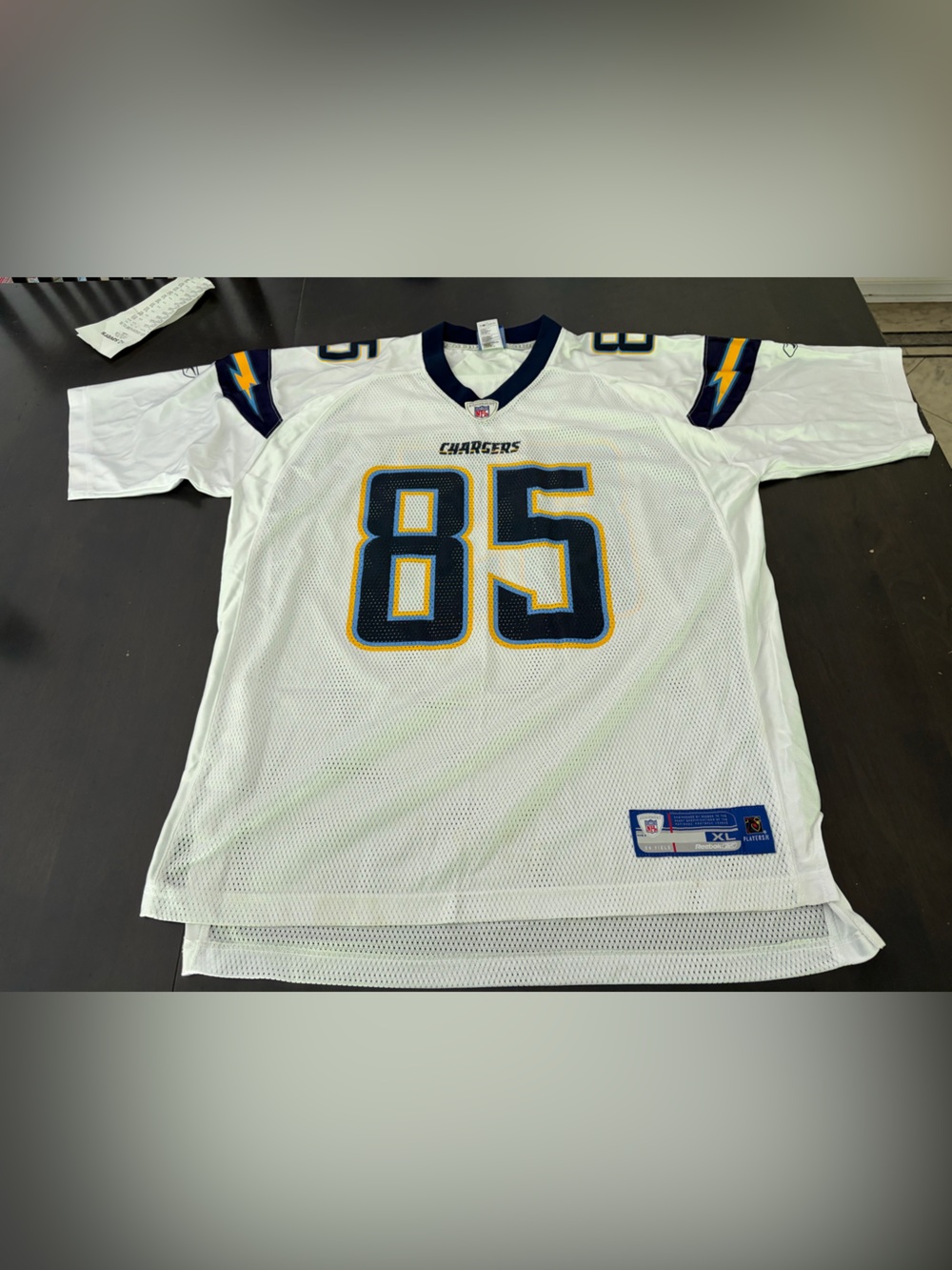 Reebok White Mesh NFL Jersey XL